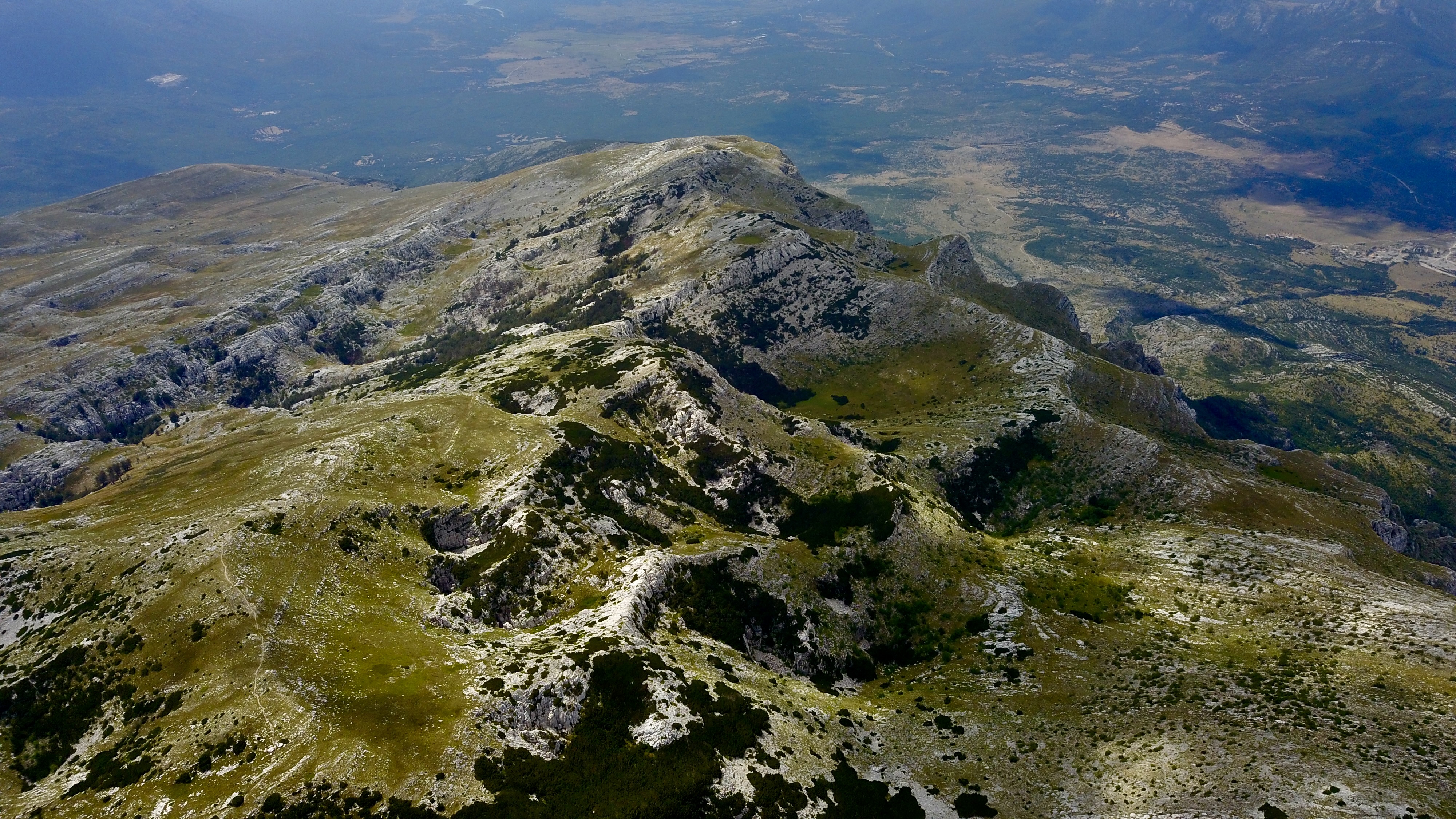 aerial photo of Croatia, Dinara