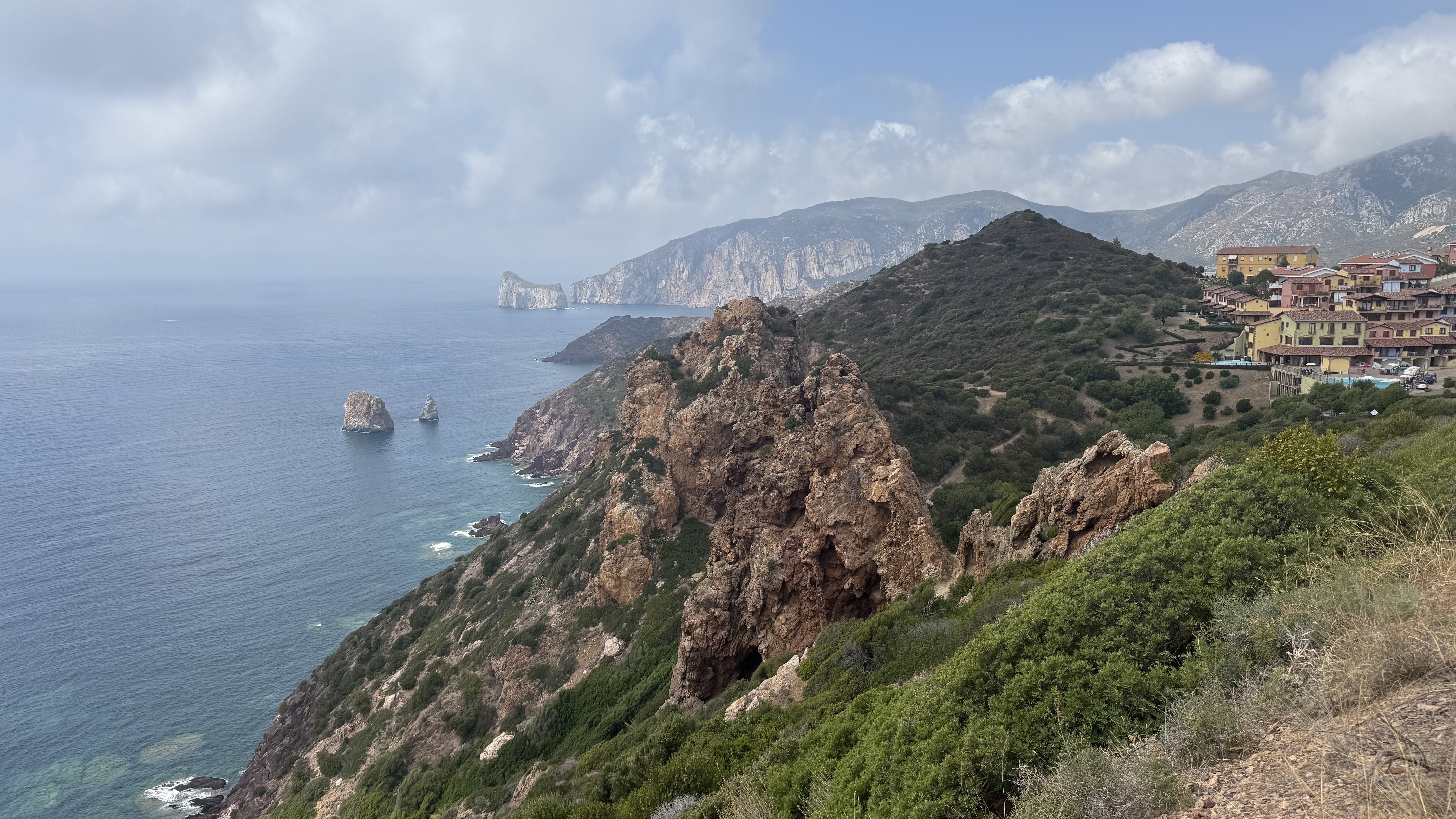 aerial photo of Italy, Sardinia, Iglesias