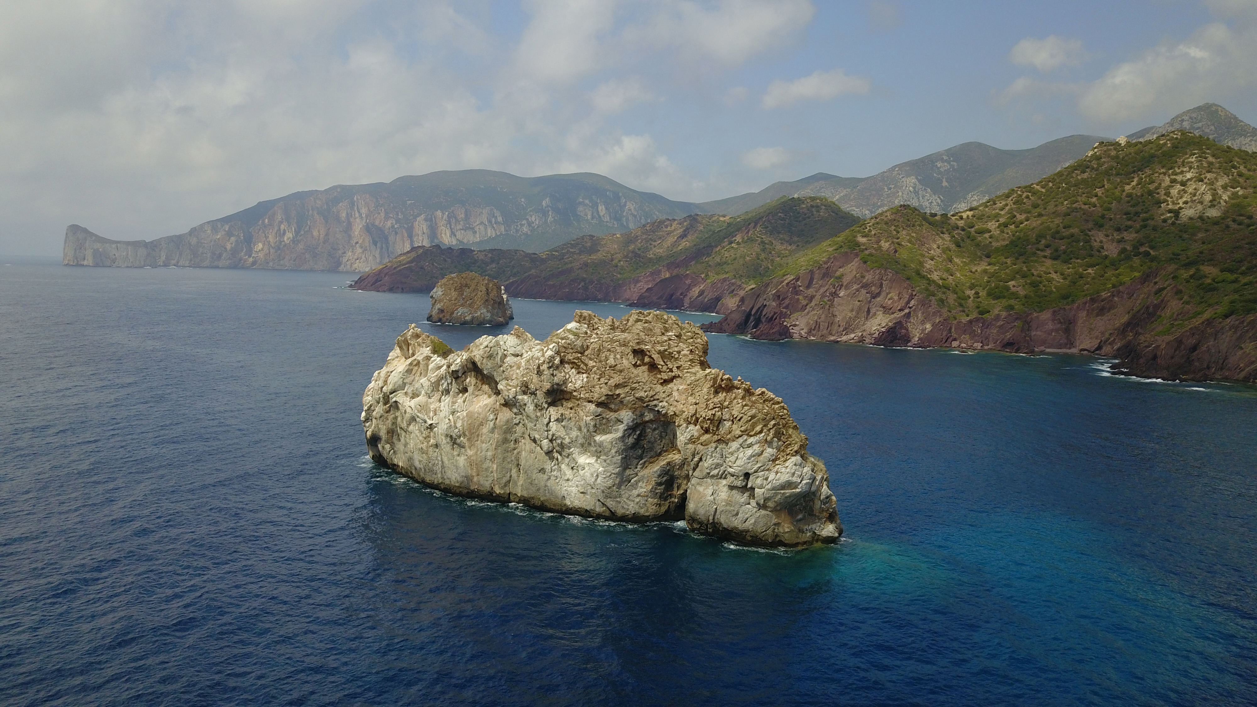 aerial photo of Italy, Sardinia, Iglesias