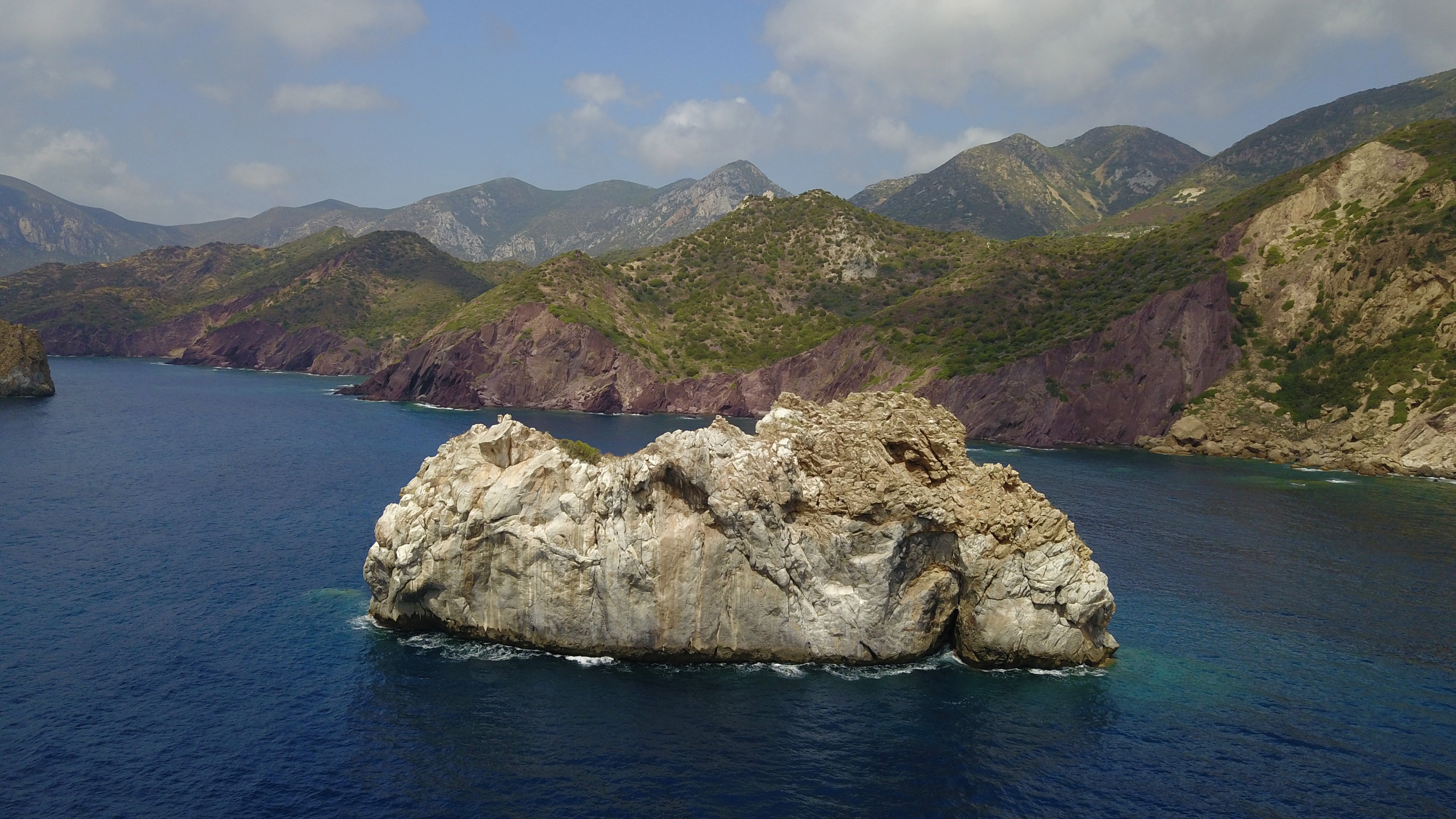 aerial photo of Italy, Sardinia, Iglesias