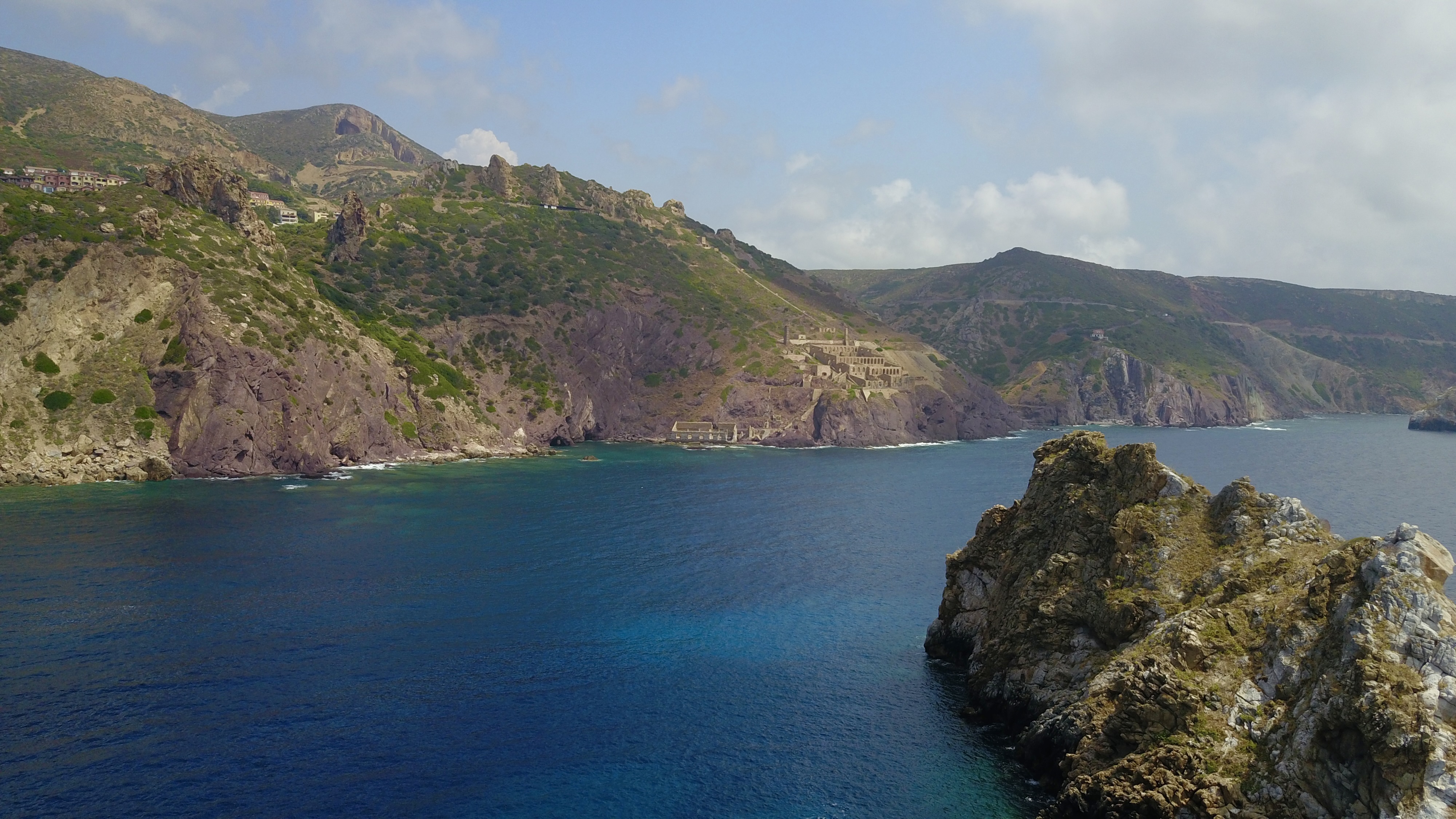 aerial photo of Italy, Sardinia, Iglesias
