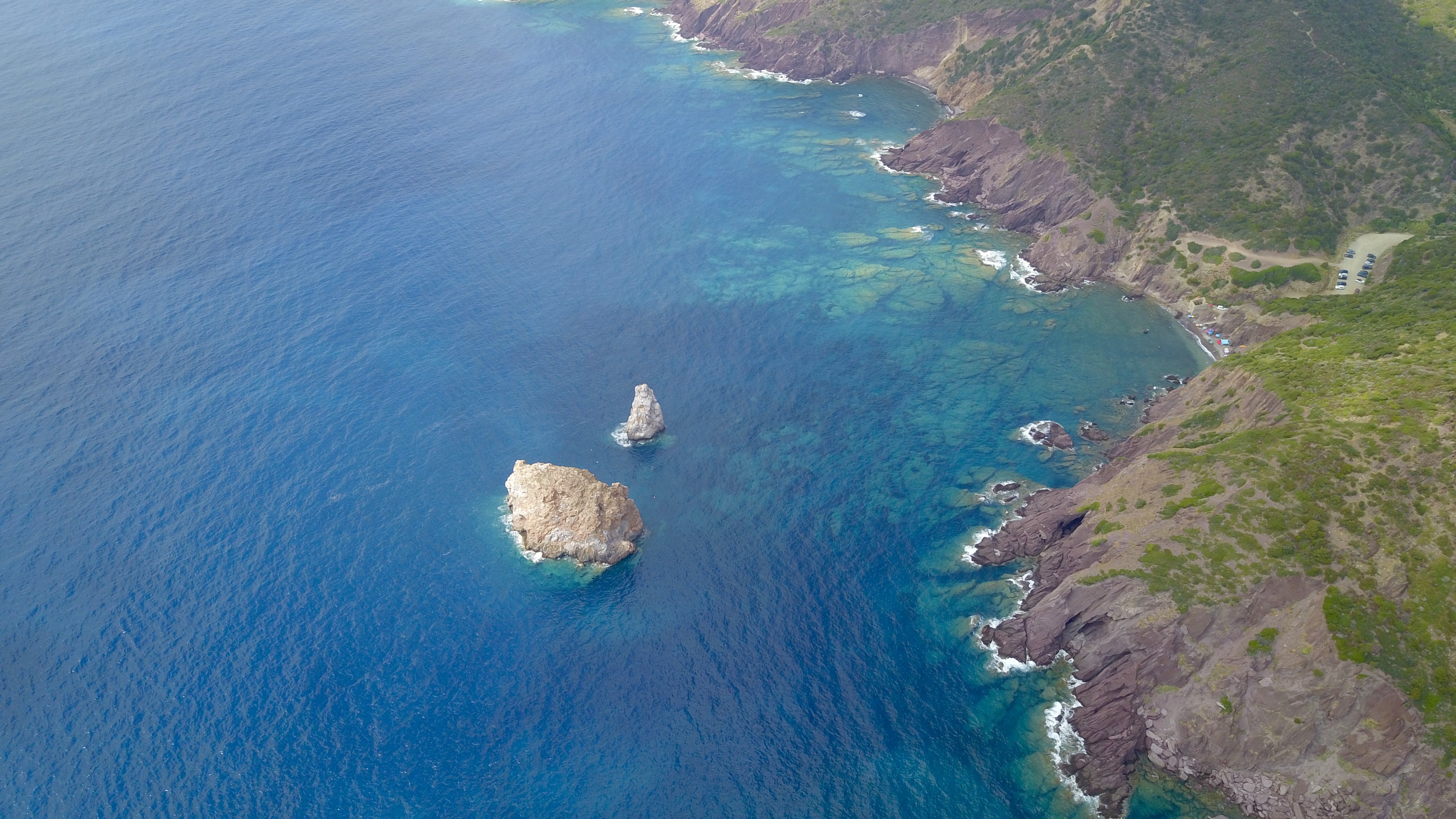 aerial photo of Italy, Sardinia, Iglesias