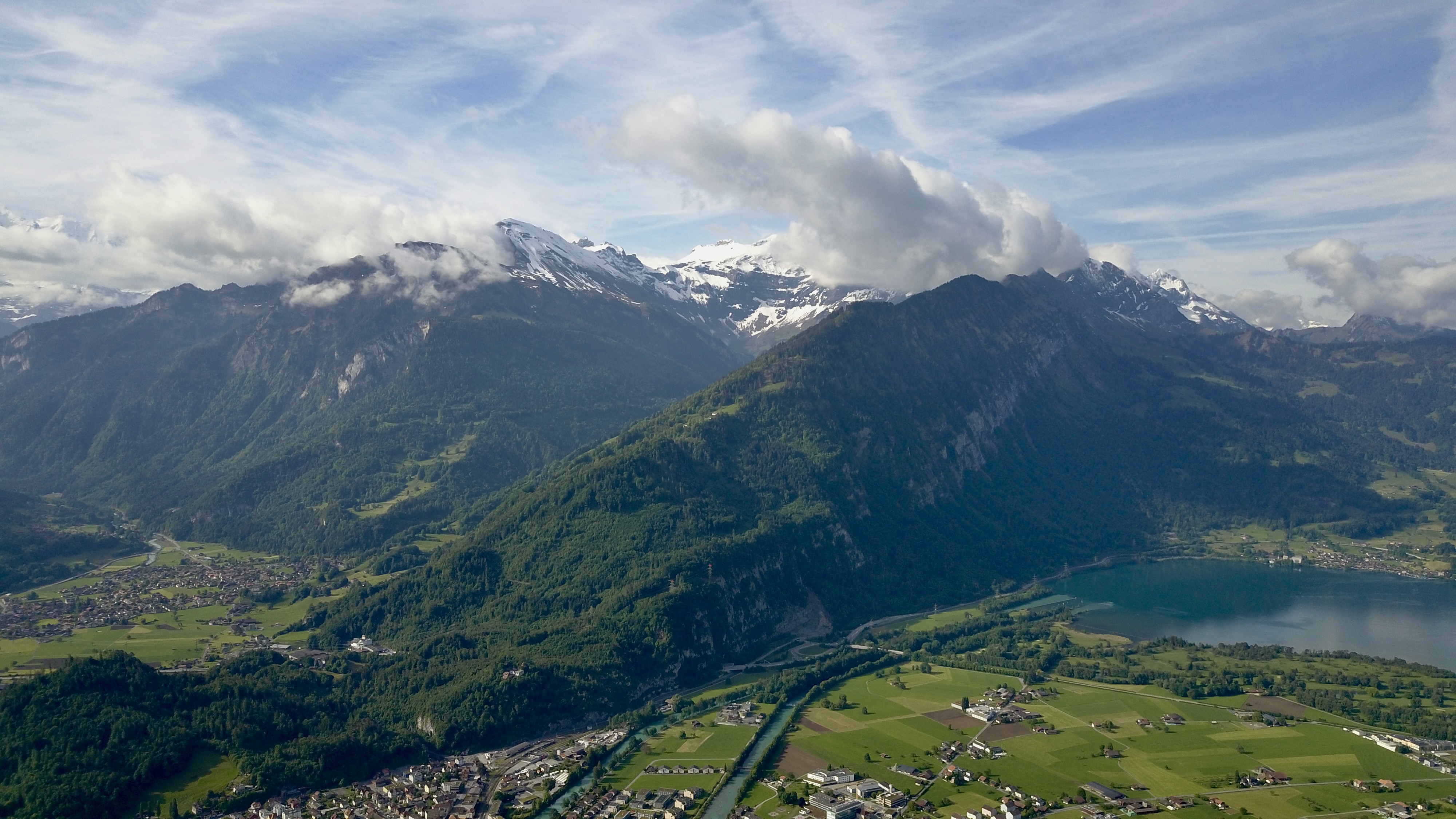 aerial photo of Harder Klum, Switzerland