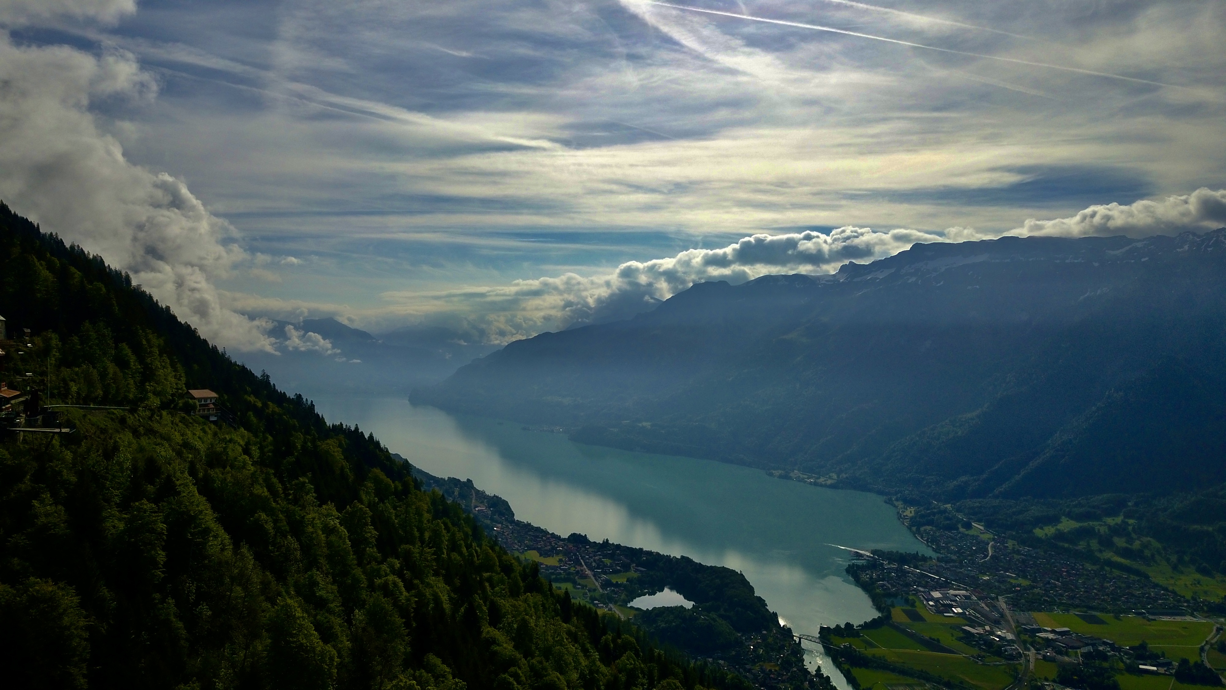 aerial photo of Harder Klum, Switzerland