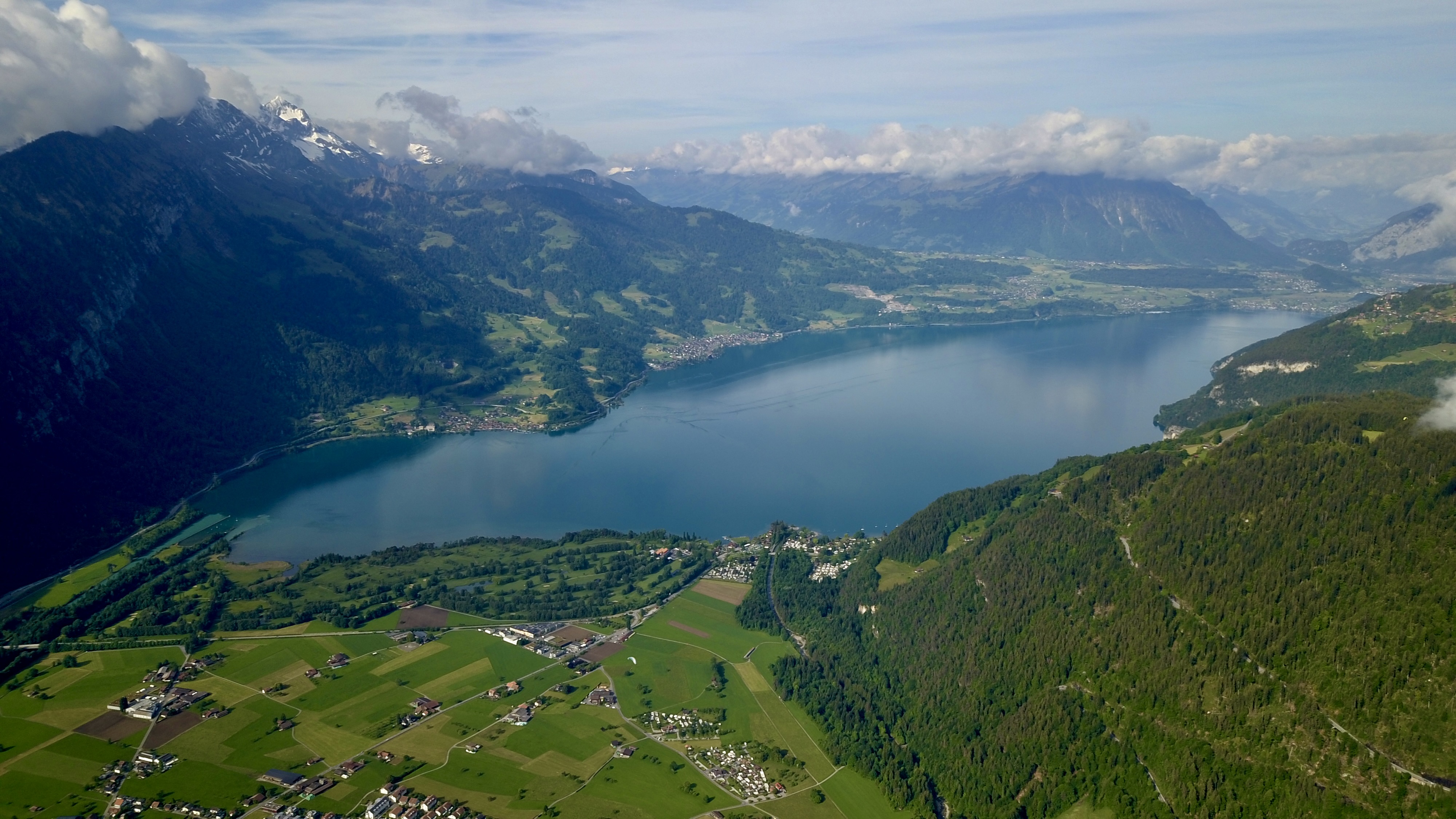 aerial photo of Harder Klum, Switzerland