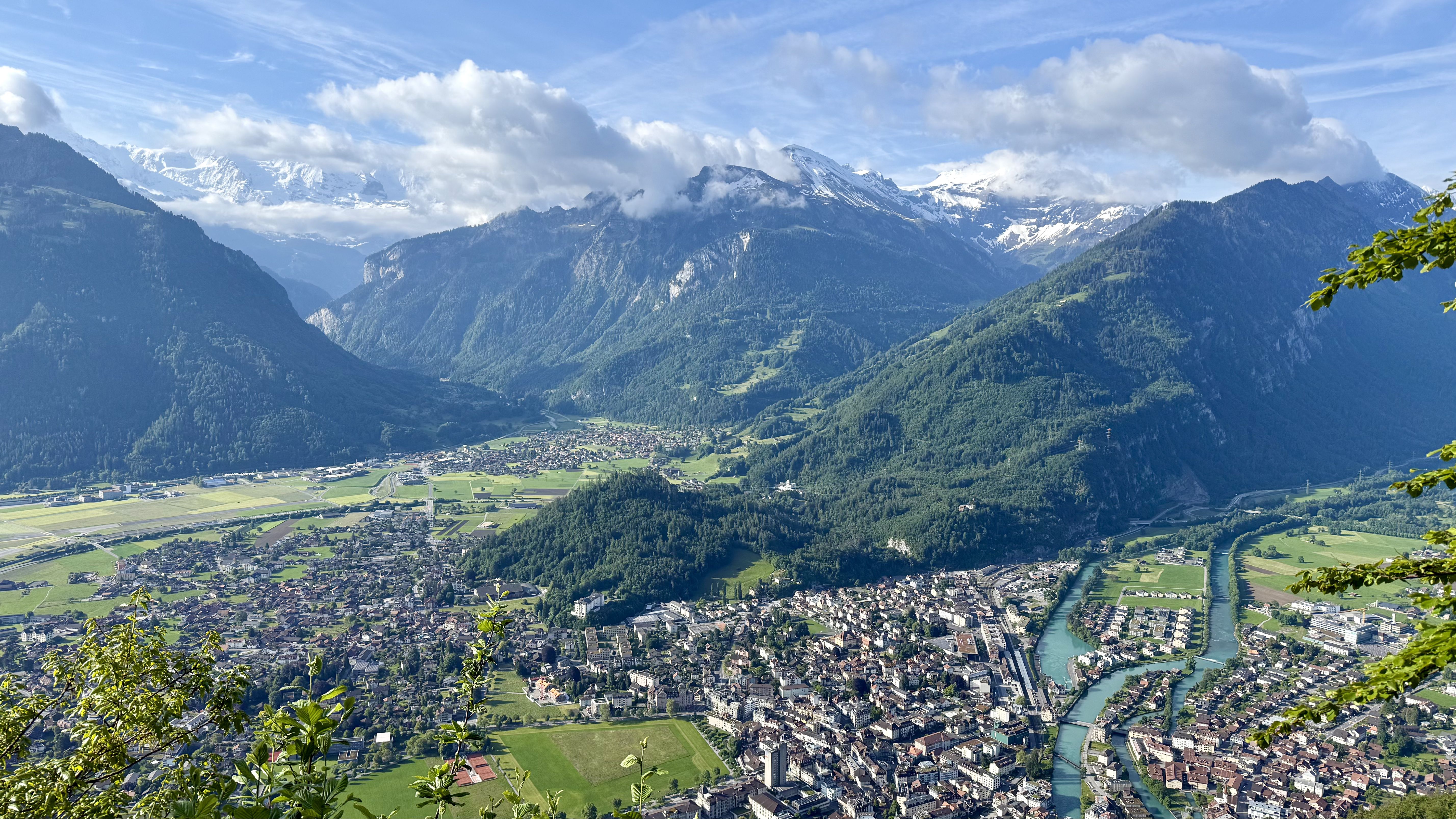 aerial photo of Harder Klum, Switzerland
