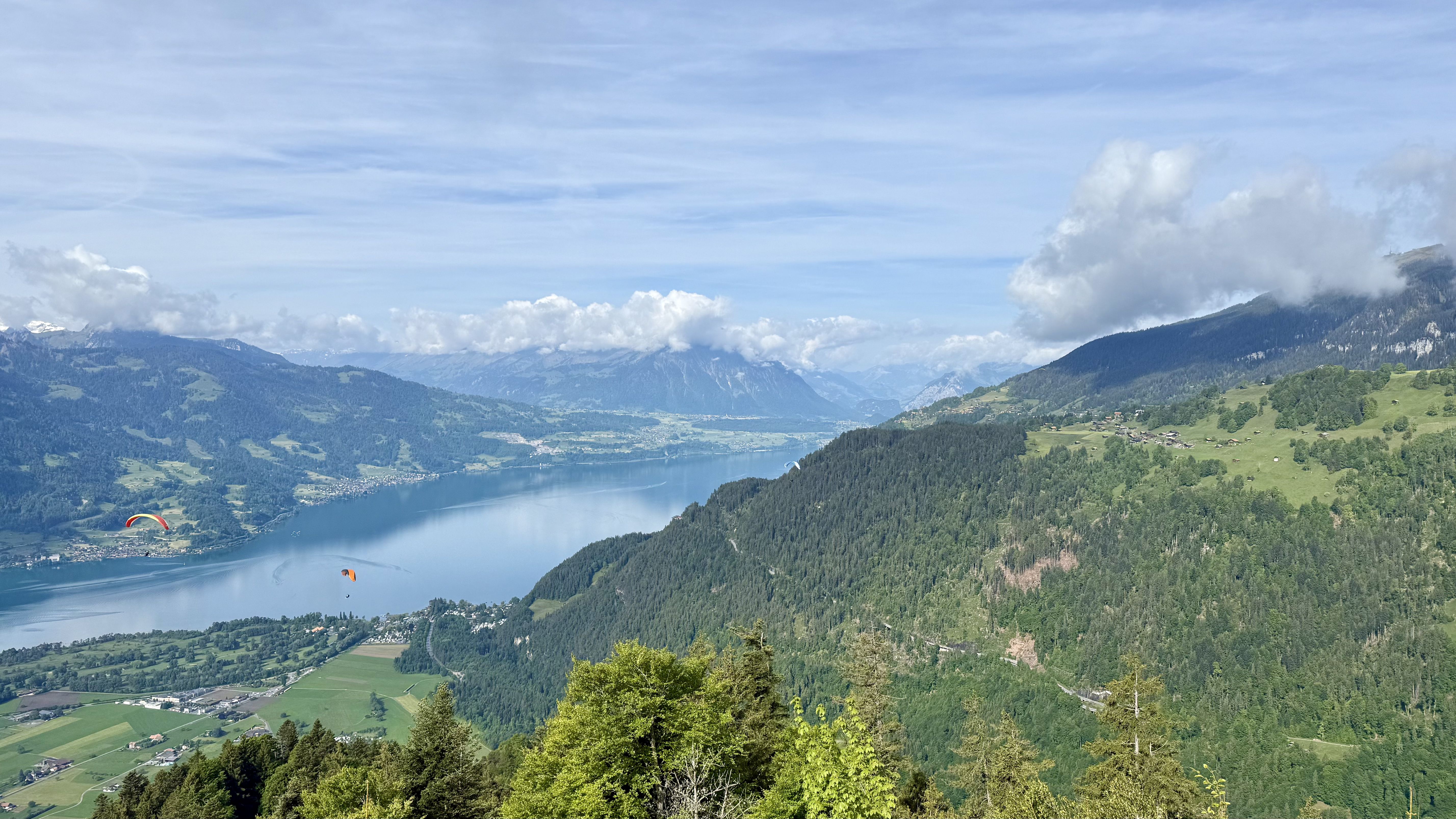 aerial photo of Harder Klum, Switzerland