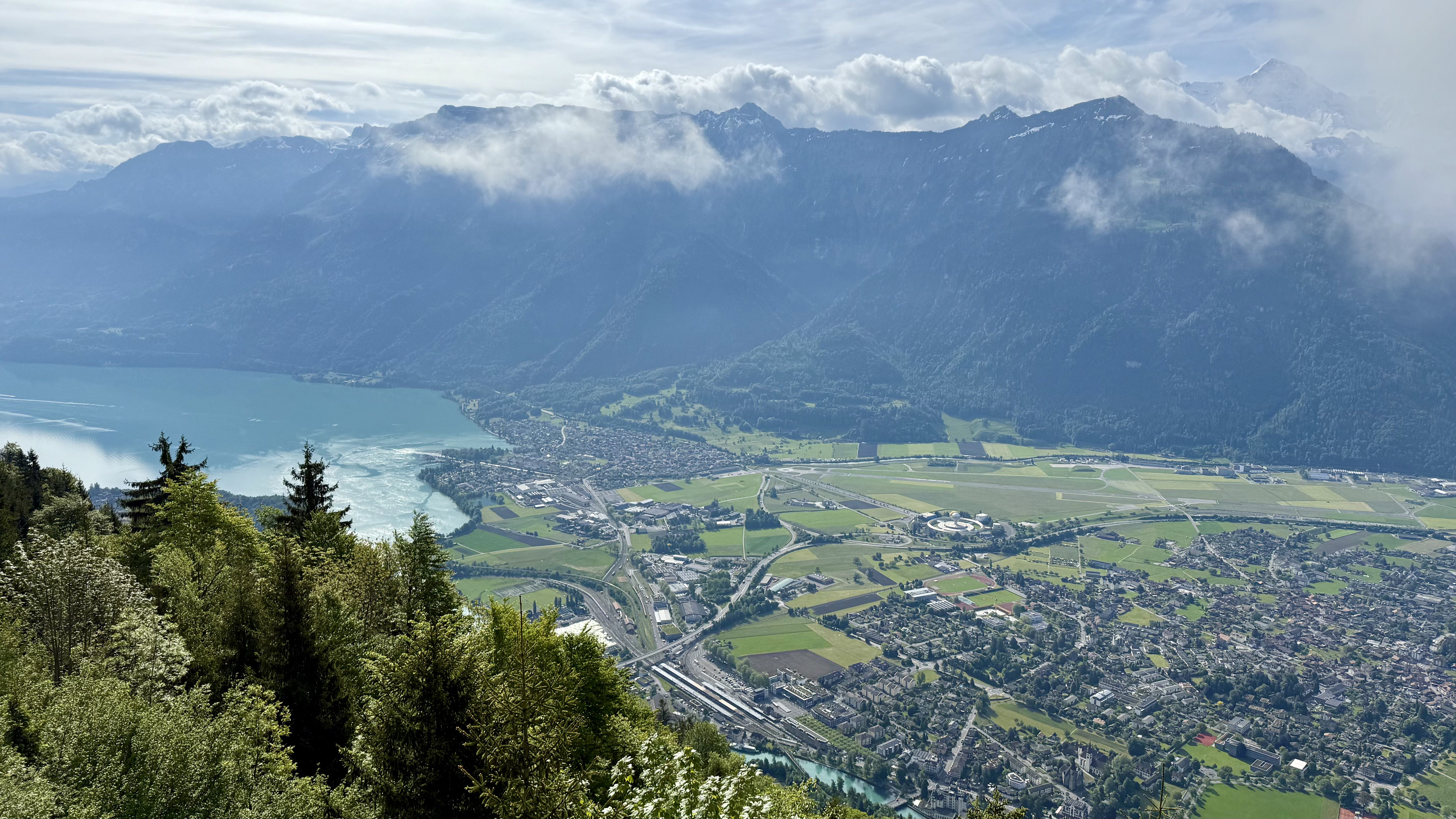 aerial photo of Harder Klum, Switzerland