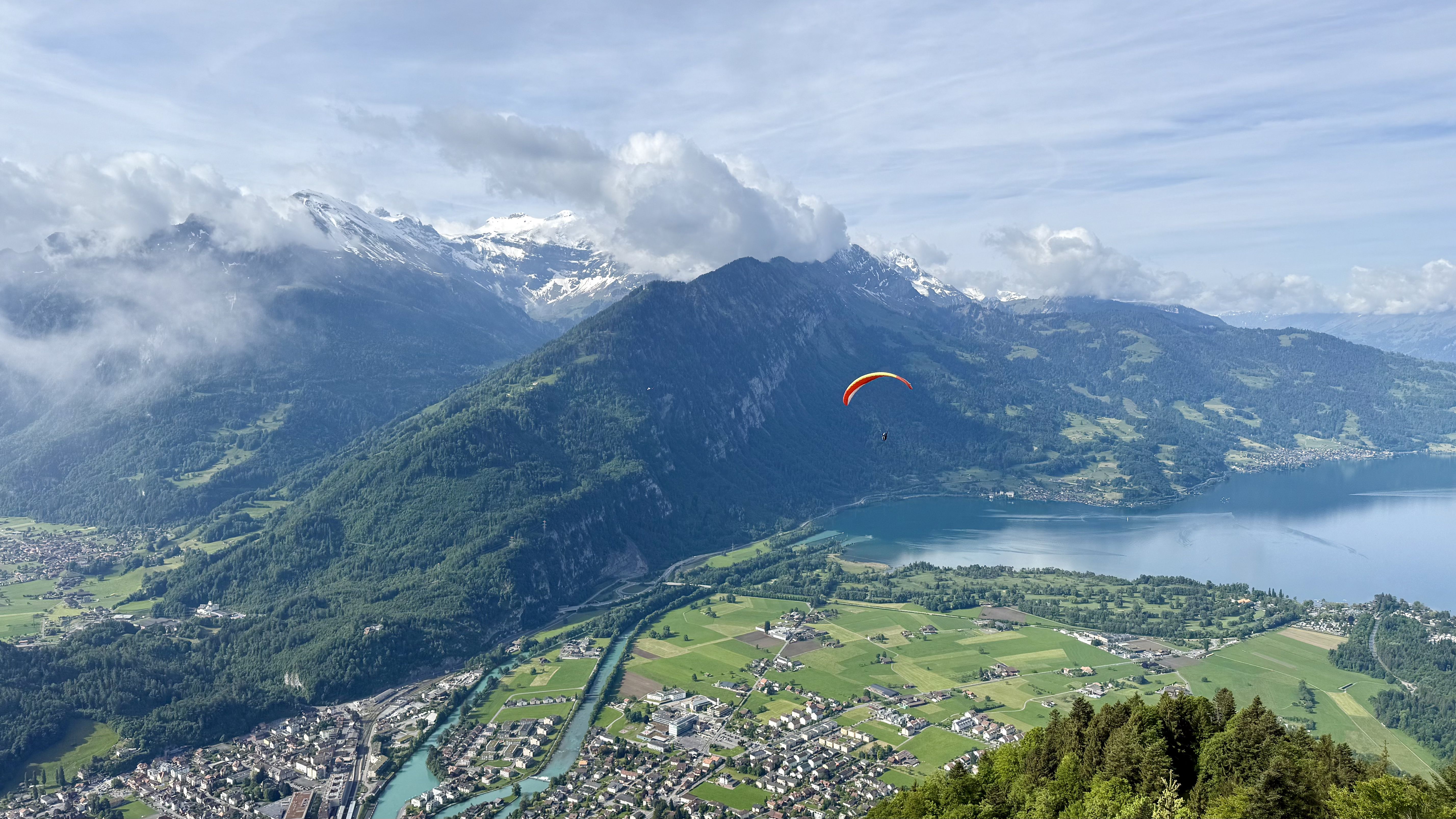 aerial photo of Harder Klum, Switzerland