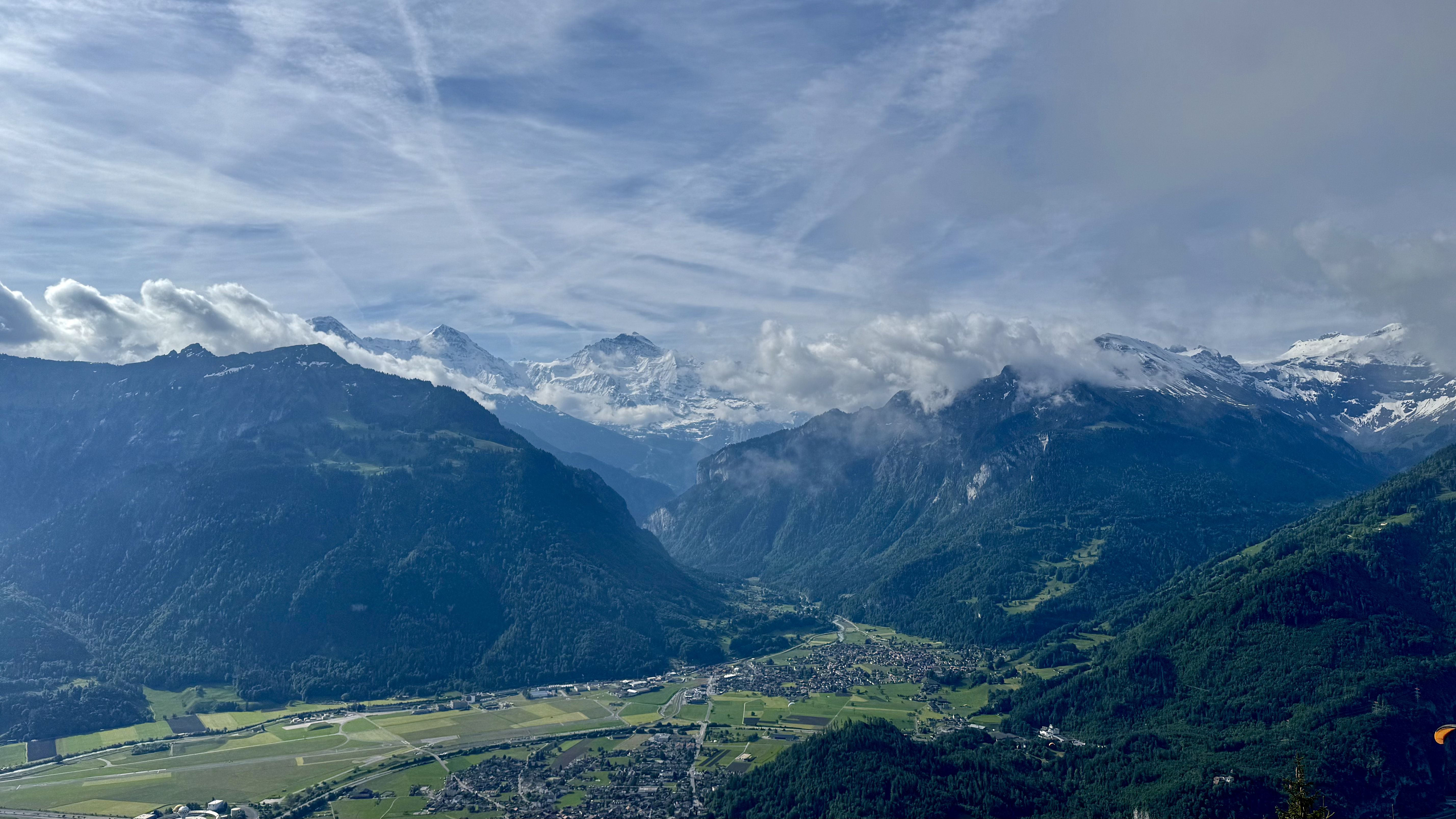 aerial photo of Harder Klum, Switzerland