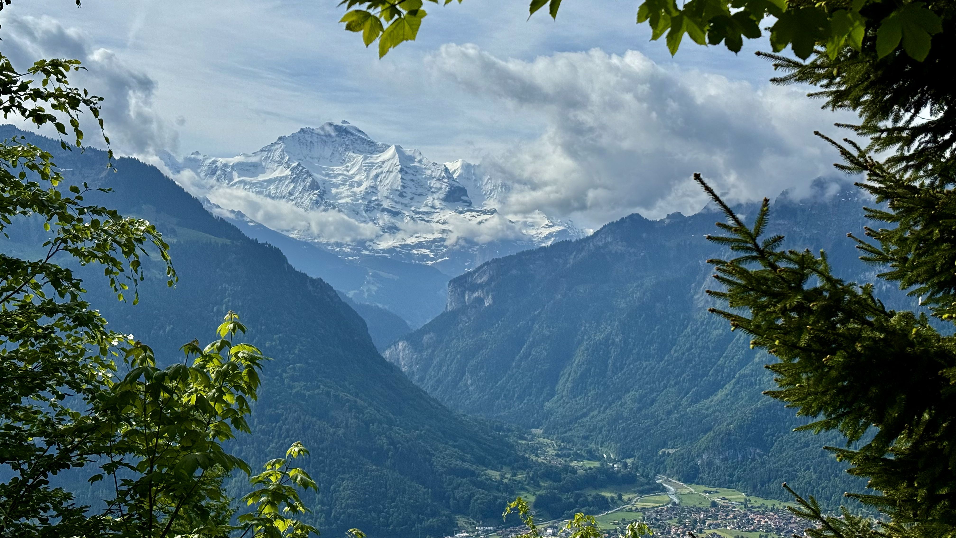 aerial photo of Harder Klum, Switzerland