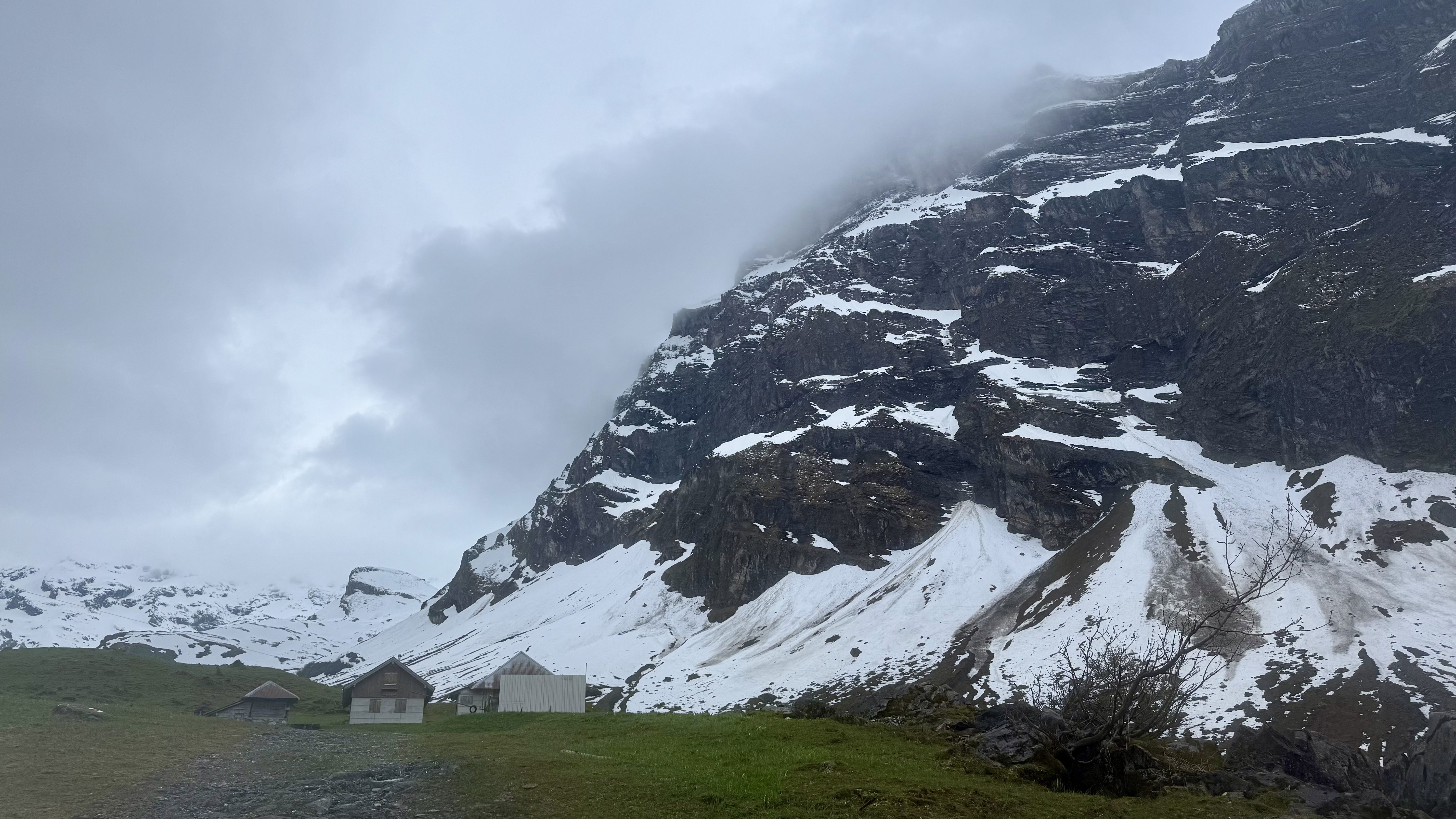 aerial photo of truebsee, Switzerland